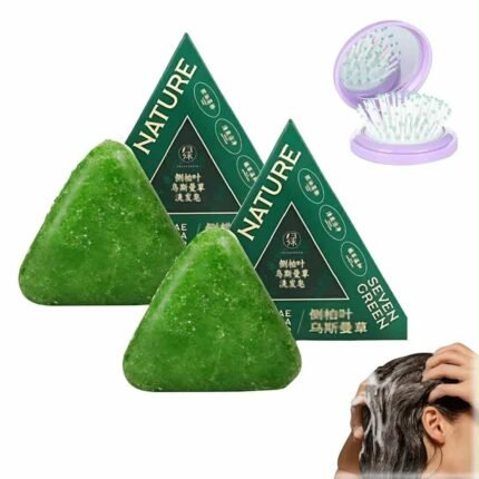 ২ পিস-Seven Green Shampoo Bar