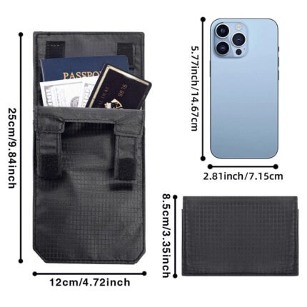 Travel Anti-Theft Hidden Belt Wallet for Men & Women
